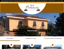 Tablet Screenshot of casafamigliavillaortensia.com